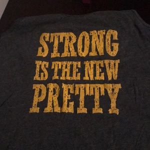 Strong is the new pretty tank
